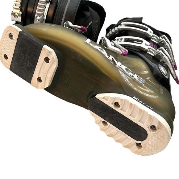 Lange SX 80 W Mondo Ski Boots Anthr Trp Magenta Size 24.5 (7.5) - Picture 9 of 13